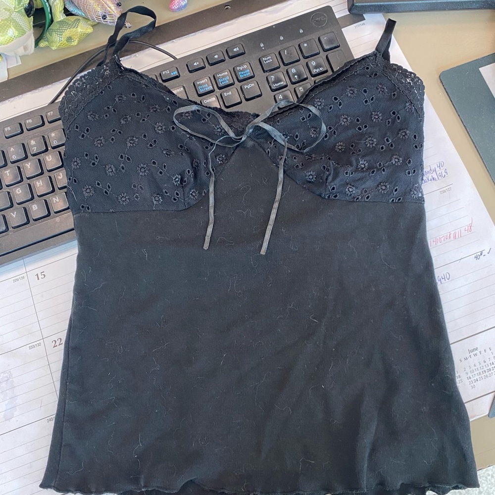 Express cropped cami